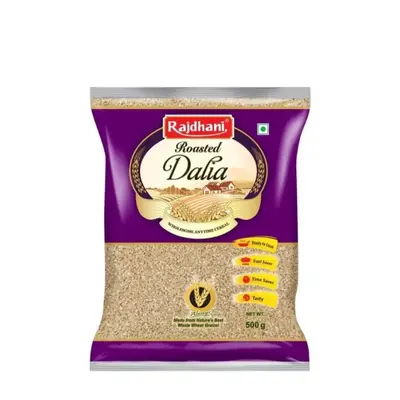 Rajdhani Roasted Dalia 0.5kg